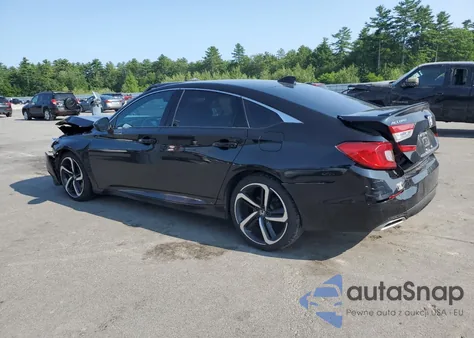 2021 Honda Accord Sport из США, поврежденный, VIN 1HGCV1F38MA101665